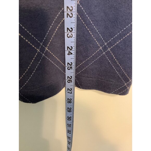 Lands’ End Men’s Polo Medium Harlequin Pattern 100% Baumwolle Cotton - Picture 3 of 7